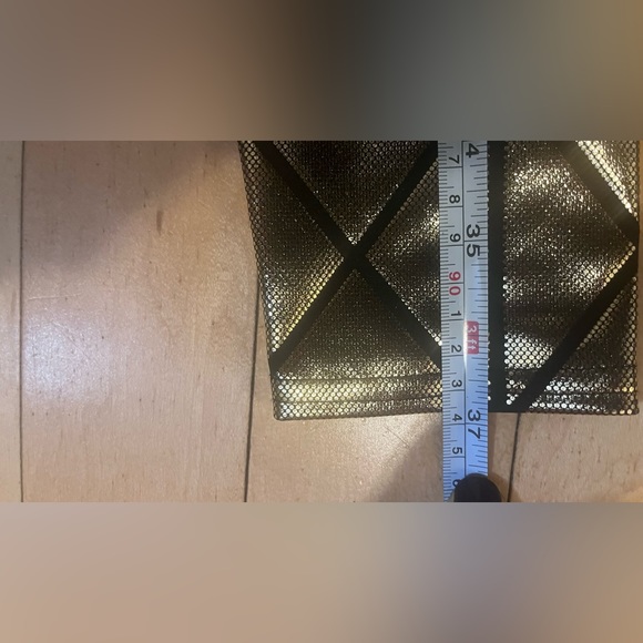 Gold foil printed disco pyramid legging - Picture 4 of 5